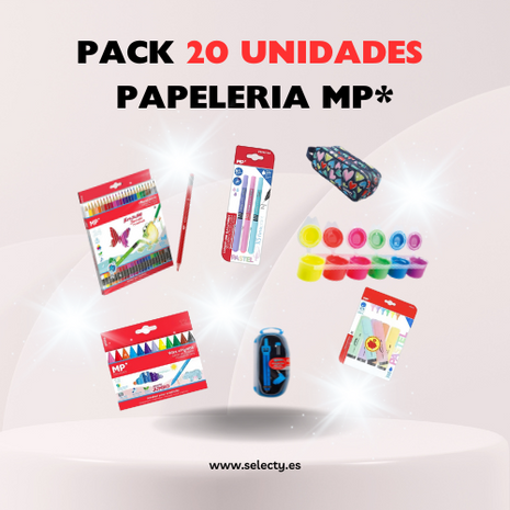 Pack 20u Papelería MIX